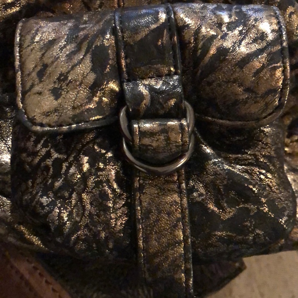 RARE Thomas Wylde bronze leather shoulder bag - Picture 4 of 12